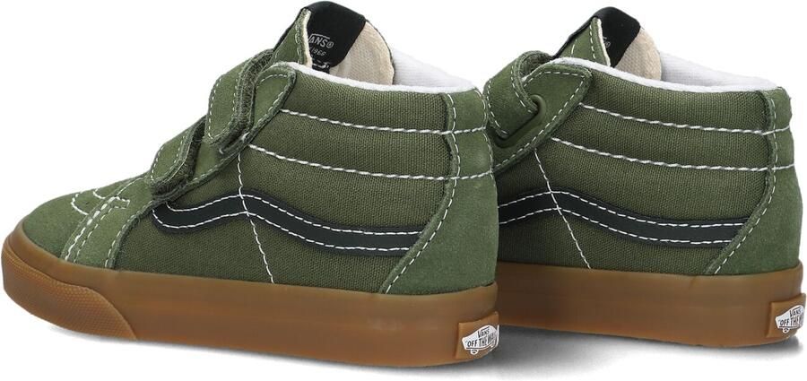 Vans SK8-Mid Reissue V suède sneakers olijfgroen groen Effen - Foto 5