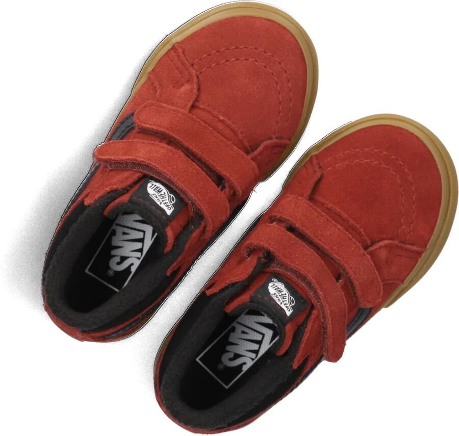 Vans Sk8-Mid V Insulated suède sneakers bordeaux zwart Rood Meerkleurig - Foto 4