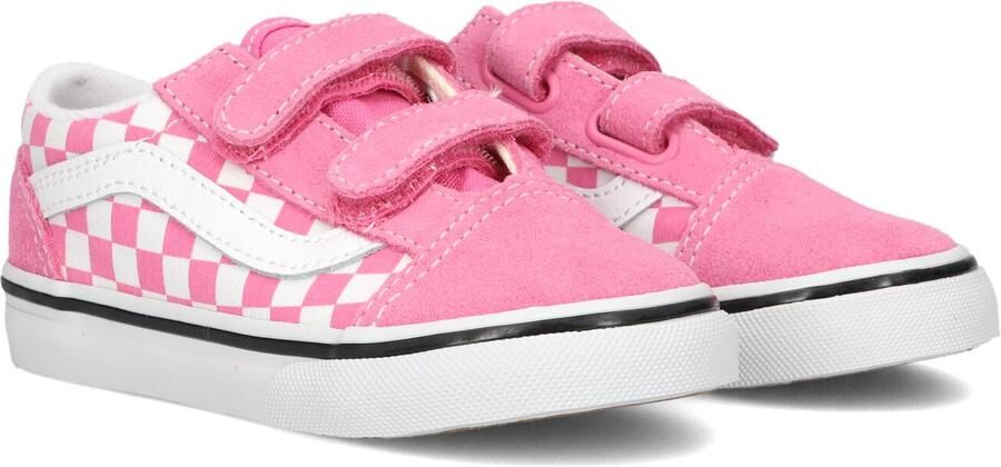 Vans Lage Sneakers Old Skool V COLOR THEORY CHECKERBOARD Pink Fizz