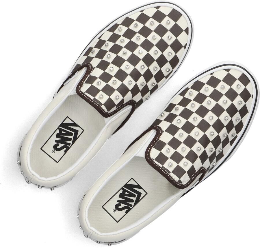 VANS Witte Instappers Classic Slip-on Rhinestone - Foto 2