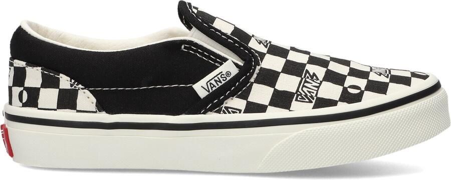 Vans Instappers Classic Slip-On GEO CHECK BLACK WHITE