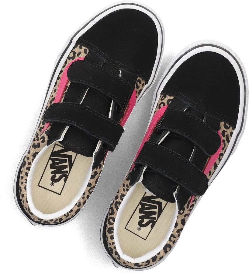 Vans Old Skool leren sneakers camel zwart Bruin Leer - Foto 3