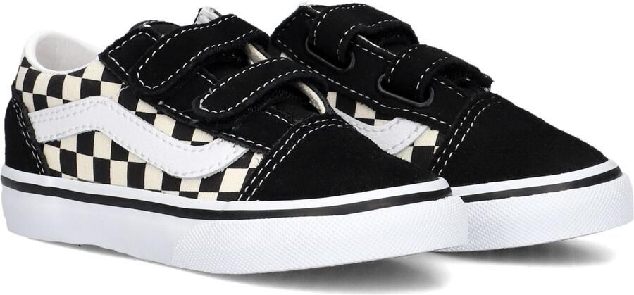 Vans Old Skool Checkerboard Velcro Baby Schoenen