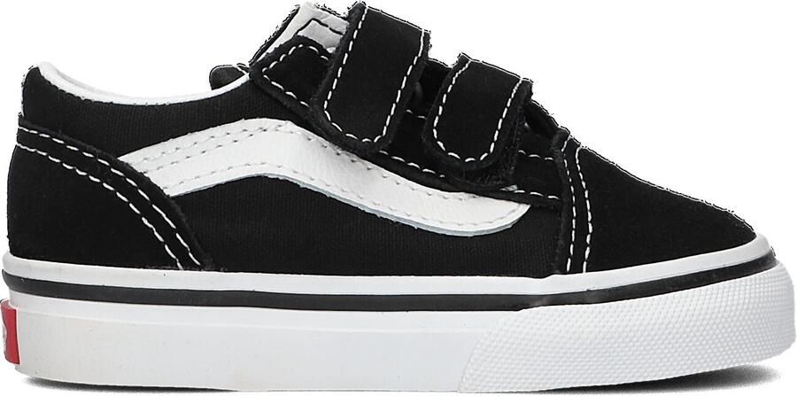 Vans Old Skool TD Old Skool V sneakers zwart wit Canvas Meerkleurig 37 - Foto 5