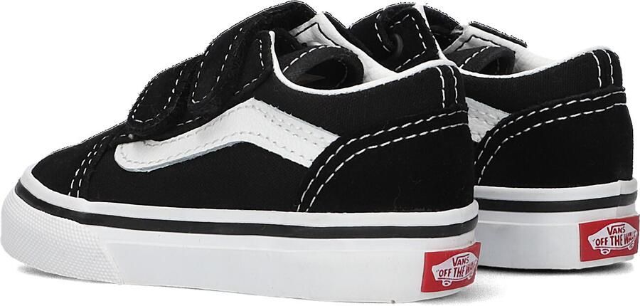 Vans Old Skool TD Old Skool V sneakers zwart wit Canvas Meerkleurig 37 - Foto 8