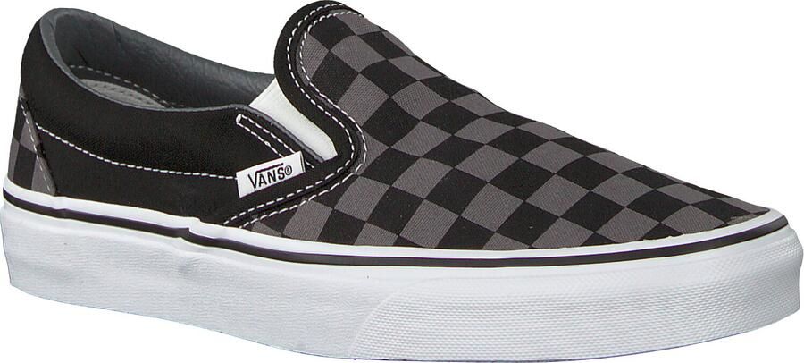 Vans Unisex Lifestyle Classic FTW Sneaker Ua Classic Slip-On Black Pewter Checkerboard