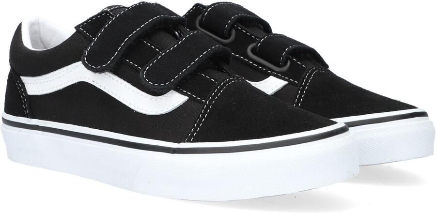 Vans Old Skool TD Old Skool V sneakers zwart wit Canvas Meerkleurig 37 - Foto 6