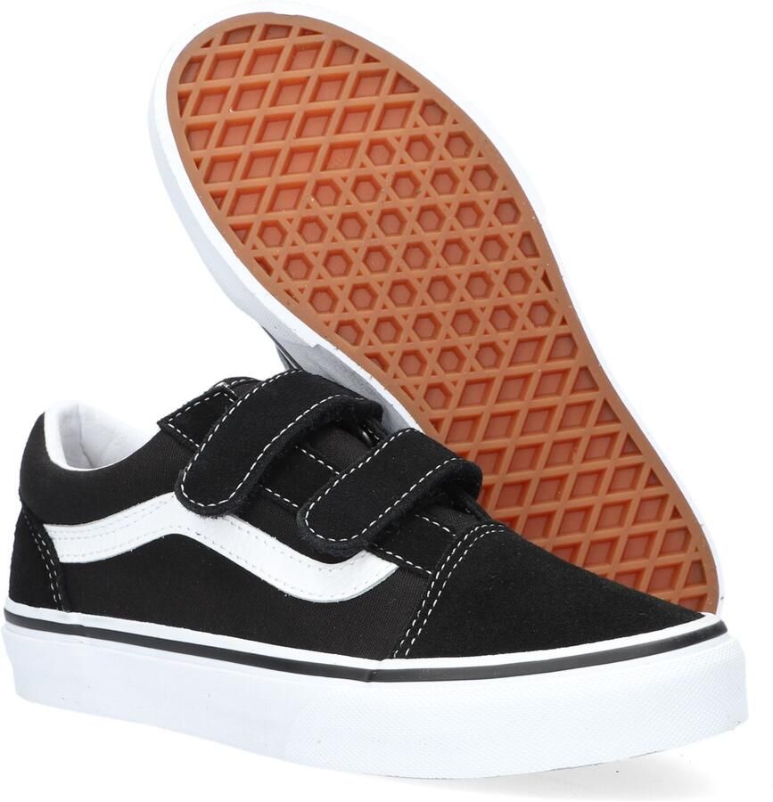 Vans Old Skool TD Old Skool V sneakers zwart wit Canvas Meerkleurig 37 - Foto 2