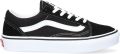 Vans Old Skool voorschools Schoenen Black Leer Textil 5 Foot Locker - Zwart