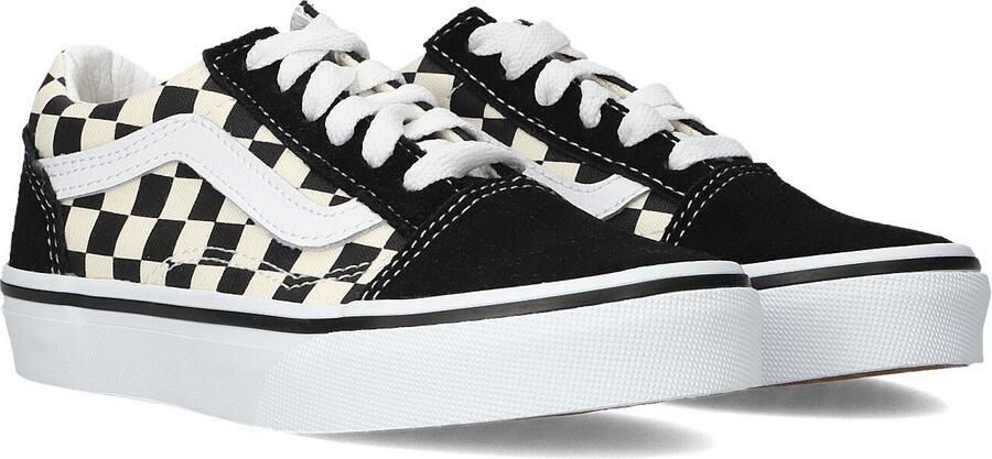 Vans Old Skool voorschools Schoenen Black Leer Textil 5 Foot Locker