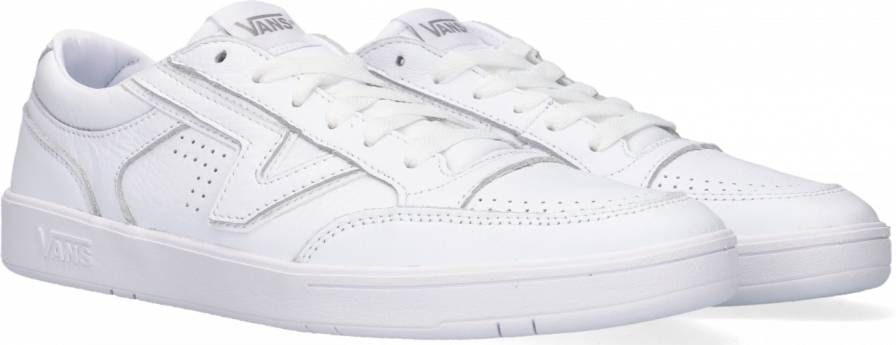 Vans Lowland CC Heren Witte Leren Sneakers White Heren
