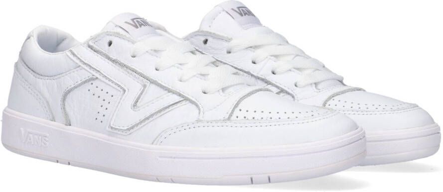 Vans Lowland CC Witte Leren Sneakers White