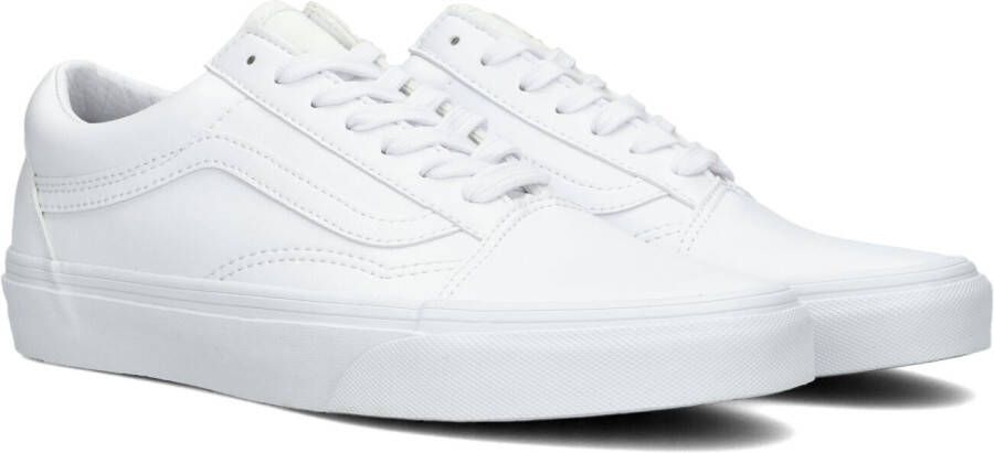 Vans Classic Tumble Old Skool Wit Leerlook Lage sneakers Unisex