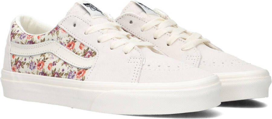 Vans Vintage Floral SK8 Low Sneakers Gray Dames Schoenen