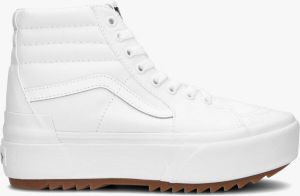 Vans Sneakers SK8-Hi gestapeld (canvas) Wit Dames