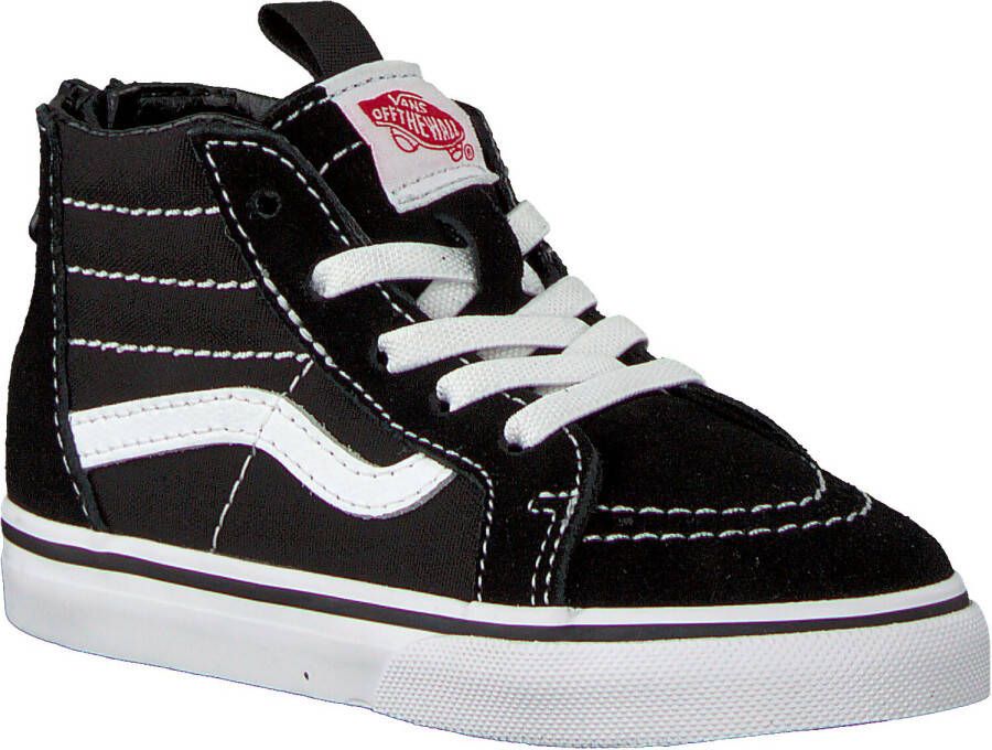 Vans SK8-Hi Zip sneakers zwart Textiel Effen 23 5 - Foto 1