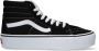 Vans Ua Sk8 Hi Platform 2.0 Womens Black True White Schoenmaat 36 1 2 Sneakers VN0A3TKN6BT - Thumbnail 1