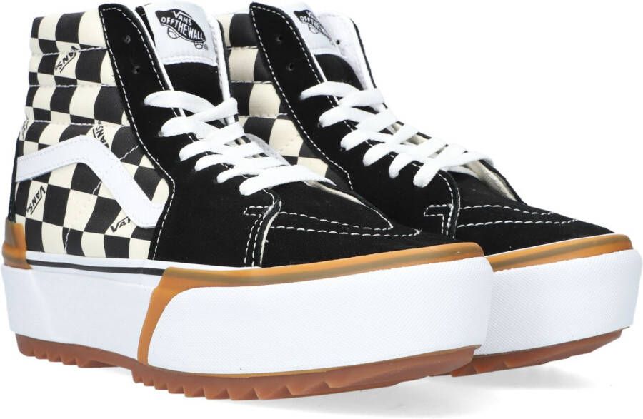 Vans Zwarte Hoge Sneaker Ua Sk8-hi Stacked