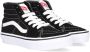 Vans SK8-Hi UY sneakers zwart wit Jongens Meisjes Suede Meerkleurig 31 - Thumbnail 1