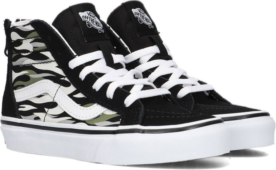 Vans Zwarte Hoge Sneaker Uy Sk8-hi Zip