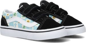 Vans Zwarte Sneakers Old Skool Klittenband