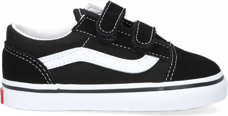 Vans Old Skool TD Old Skool V sneakers zwart wit Canvas Meerkleurig 37