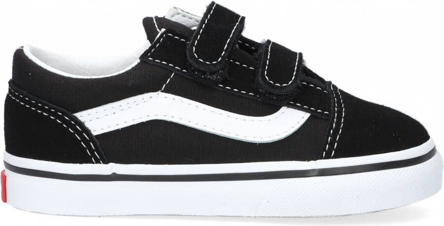 Vans TD Old Skool V sneakers zwart wit Imitatieleer Meerkleurig 30