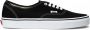 Vans Authentic Dames Schoenen Zwart Maat: 36 Canvas Foot Locker - Thumbnail 1