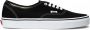 Vans Authentic Zwart Wit en Sneaker VN000EE3BLK - Thumbnail 1