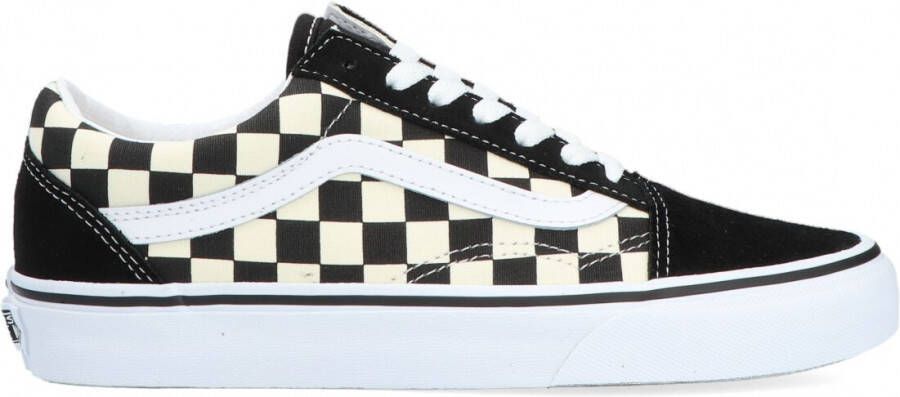 Vans Old Skool Heren Schoenen White Textil, Leer - Schoenen.nl