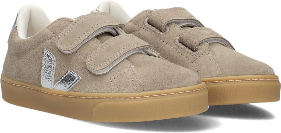 Veja Small Esplar Sneakers Jongens Taupe - Foto 1