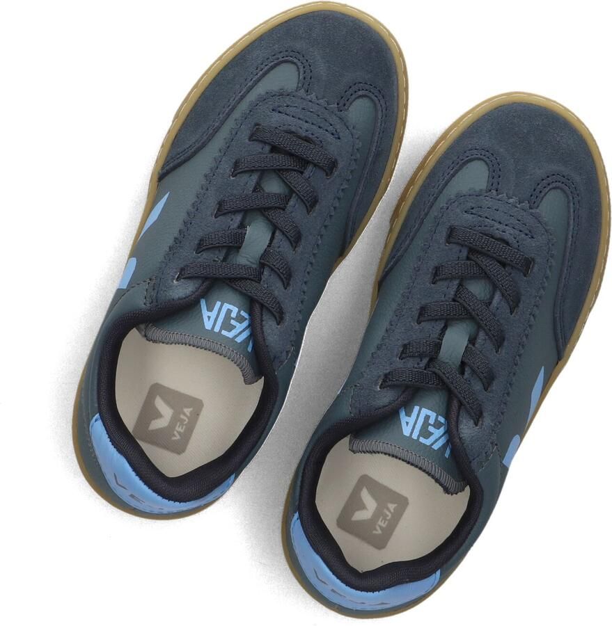 Veja Small Volley Sneakers Jongens Leren Sneaker Groen - Foto 3