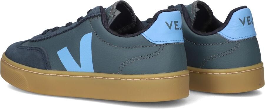 Veja Small Volley Sneakers Jongens Leren Sneaker Groen - Foto 5