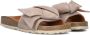 VERBENAS Slippers Dames Rani Maat: 43 Materiaal: Suède Kleur: Beige - Thumbnail 1
