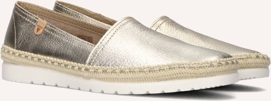 VERBENAS Espadrilles Dames Noa Maat: 41 Materiaal: Leer Kleur: Goud