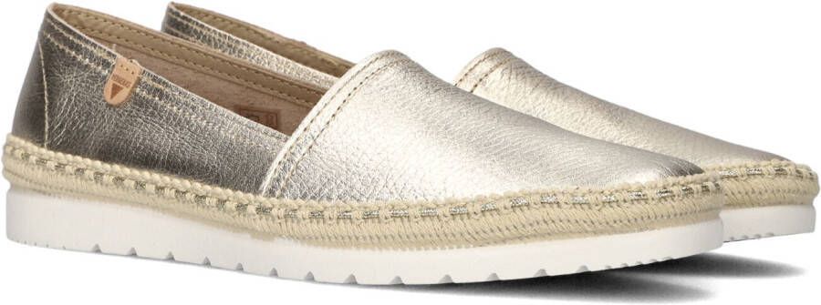 VERBENAS Espadrilles Dames Noa Maat: 38 Materiaal: Leer Kleur: Goud
