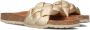 VERBENAS Slippers Dames Rai Maat: 39 Materiaal: Leer Kleur: Goud - Thumbnail 1