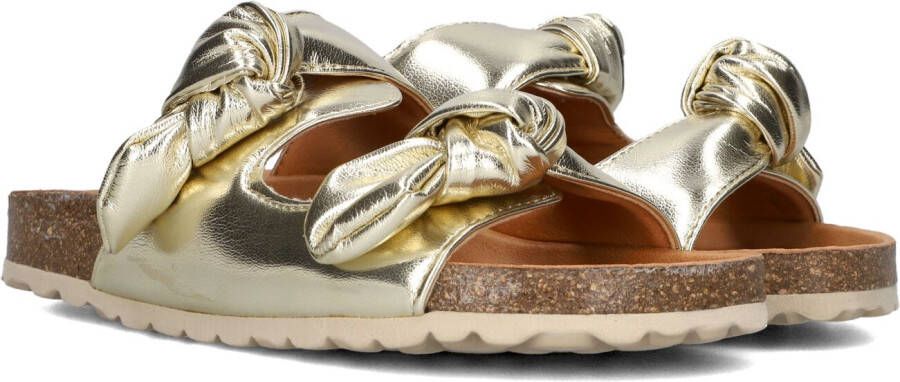 VERBENAS Slippers Dames Rain Lame Maat: 41 Materiaal: Leer Kleur: Goud