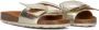 VERBENAS Slippers Dames Rani Maat: 41 Materiaal: Leer Kleur: Goudkleurig - Thumbnail 1
