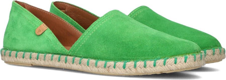 VERBENAS Groene Espadrilles Carmen