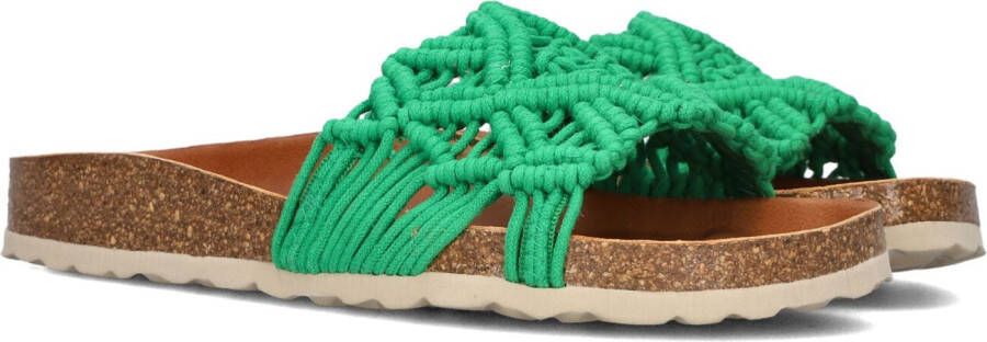 VERBENAS Slippers Dames Raga Knots Maat: 37 Materiaal: Textiel Kleur: Groen