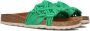 VERBENAS Slippers Dames Raga Knots Maat: 37 Materiaal: Textiel Kleur: Groen - Thumbnail 1