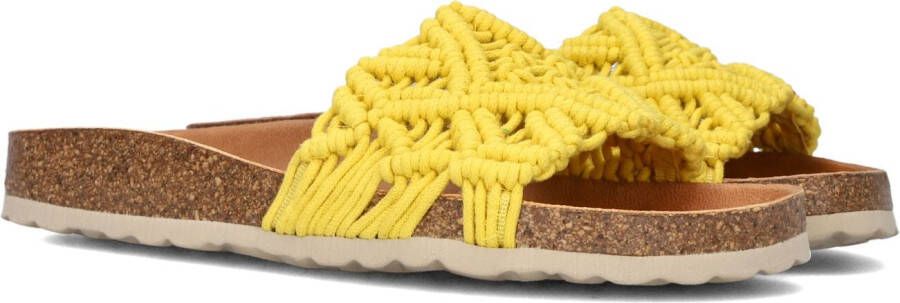VERBENAS Slippers Dames Raga Knots Maat: 39 Materiaal: Textiel Kleur: Geel