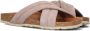 VERBENAS Slippers Dames Riot Maat: 42 Materiaal: Leer Kleur: Taupe - Thumbnail 1
