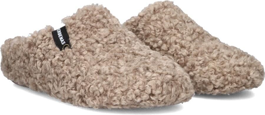 VERBENAS Pantoffels pantoffel homeslipper clog in knuffelige uitstraling