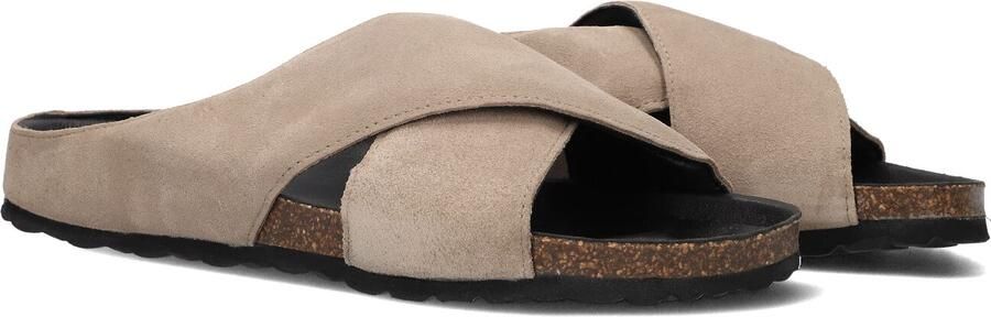 VERBENAS Slippers Heren Lex Maat: 45 Materiaal: Suède Kleur: Beige