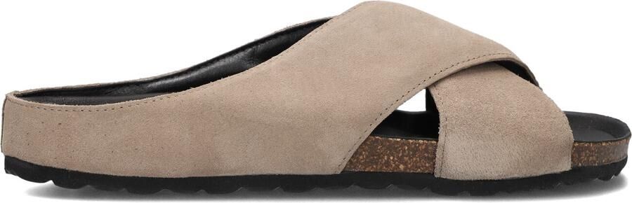 VERBENAS Slippers Heren Lex Maat: 45 Materiaal: Suède Kleur: Beige - Foto 4