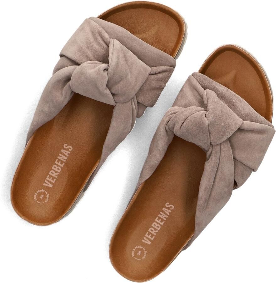 VERBENAS Slippers Dames Rainbow Maat: 39 Materiaal: Suède Kleur: Beige