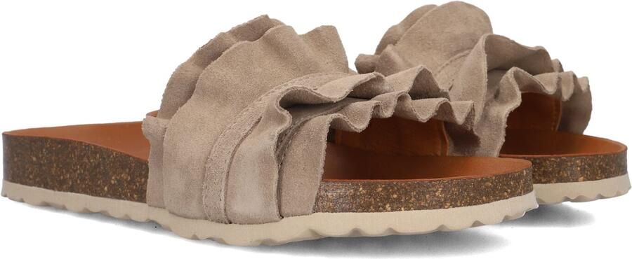 VERBENAS Beige Slippers Rocio