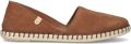 Verbenas Carmen Espadrilles Dames Camel - Bruin